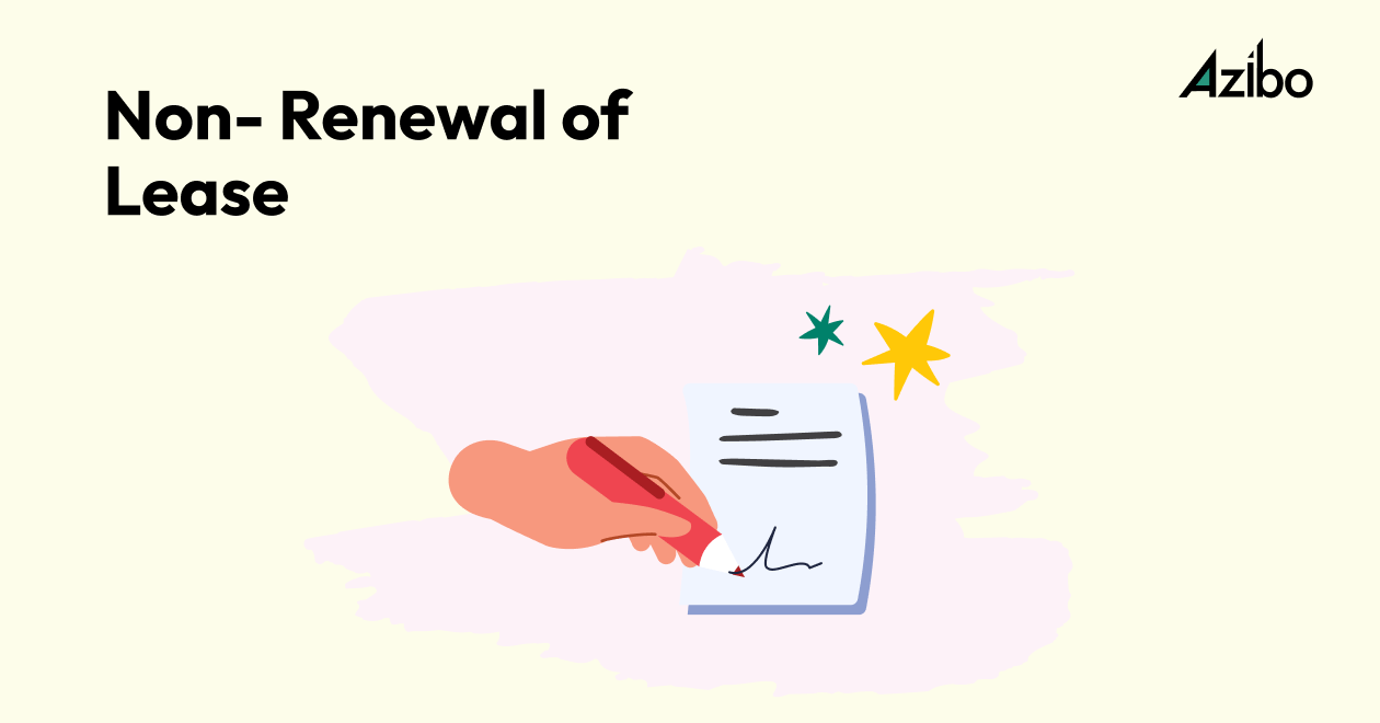 Notice of NonRenewal of Lease Letters for Landlords and Tenants Azibo